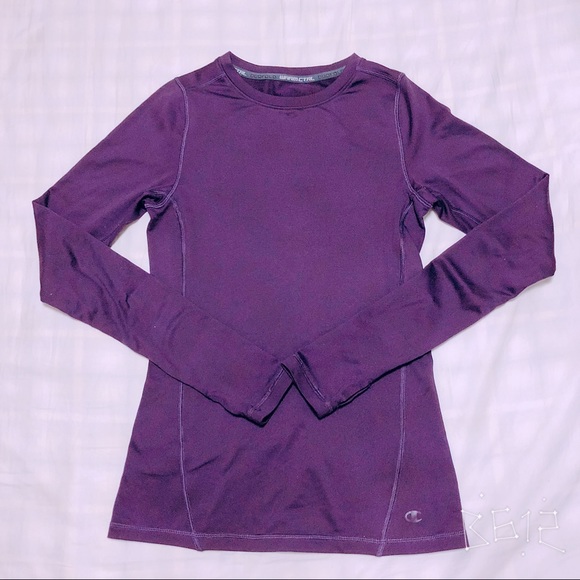 champion purple warm top like new - Picture 2 of 4